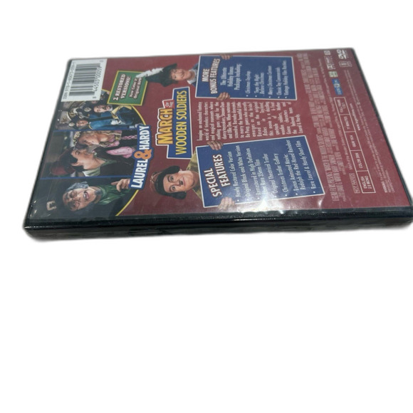 Laurel & Hardy DVD March Wooden Soldiers with Bonus Movies Still Sealed - Picture 6 of 6
